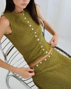 Lisa Says Gah Summer Top - Olive^ Tops
