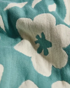Slowtide Sunny Driftweave Turkish Towel - Sky Blue^ Home + Décor