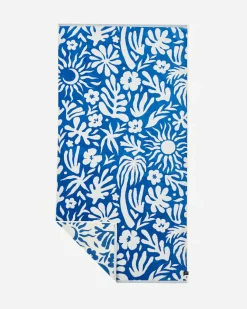 Slowtide Sunny Woven Towel - Dusty Blue^ Home + Décor