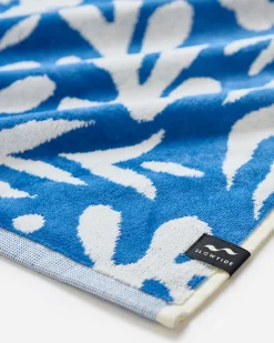 Slowtide Sunny Woven Towel - Dusty Blue^ Home + Décor