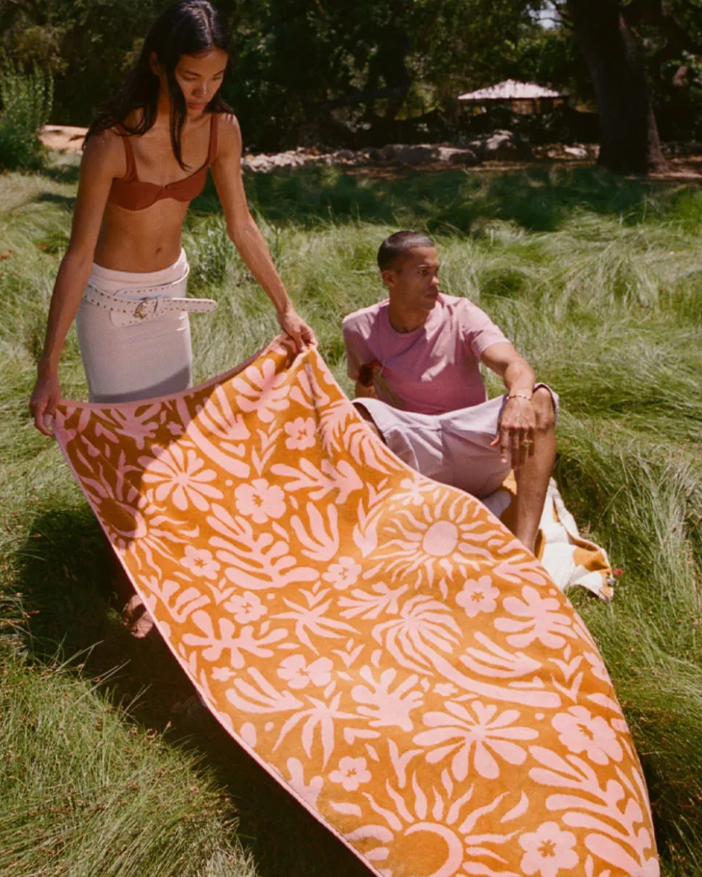 Slowtide Sunny Woven Towel - Retro^ Home + Décor
