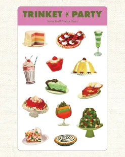 Trinket Party Sweet Tooth Sticker Sheets^ Stickers + Tape