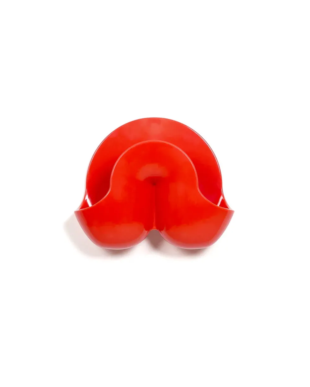 Heller Swell Mini Wall Organizer - Red Orange^ Home + Décor