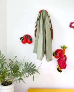 Heller Swell Mini Wall Organizer - Red Orange^ Home + Décor