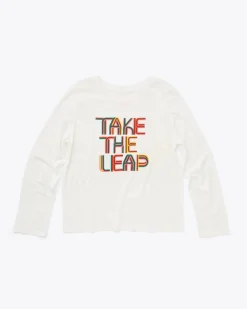 ban.do Take the Leap Long Sleeve Boxy Tee^ Tees + Sweatshirts
