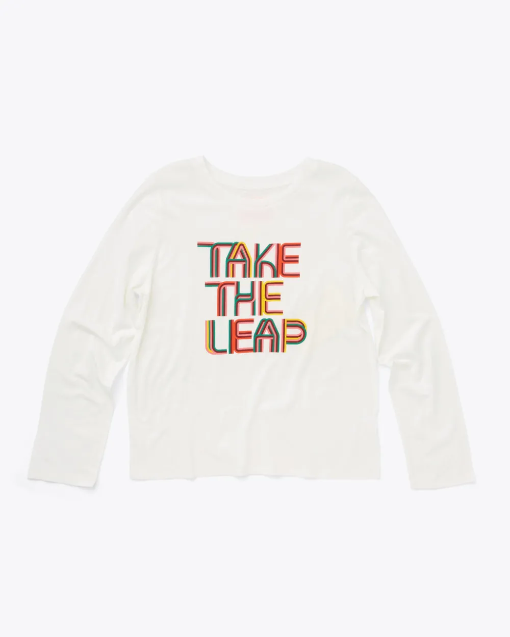 ban.do Take the Leap Long Sleeve Boxy Tee^ Tees + Sweatshirts