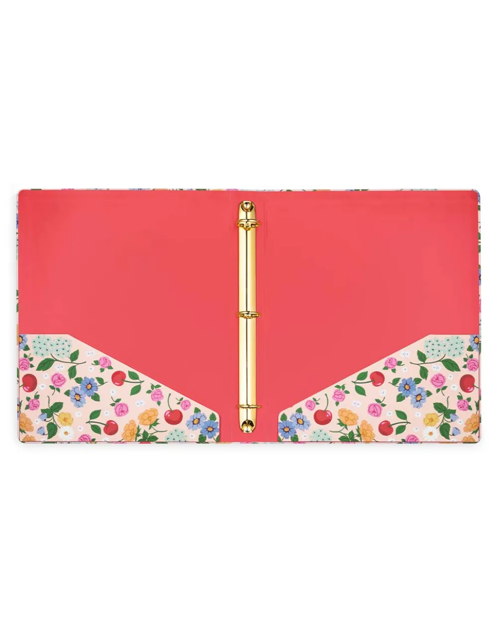 ban.do Three Ring Binder - Flowers and Fruit^ Notebooks + Folders