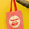 ban.do Tomatoes Are The Best Canvas Tote^ Bags