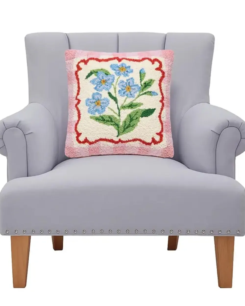 Peking Handicraft Touch-Me-Not Frame Hook Pillow^ Home + Décor