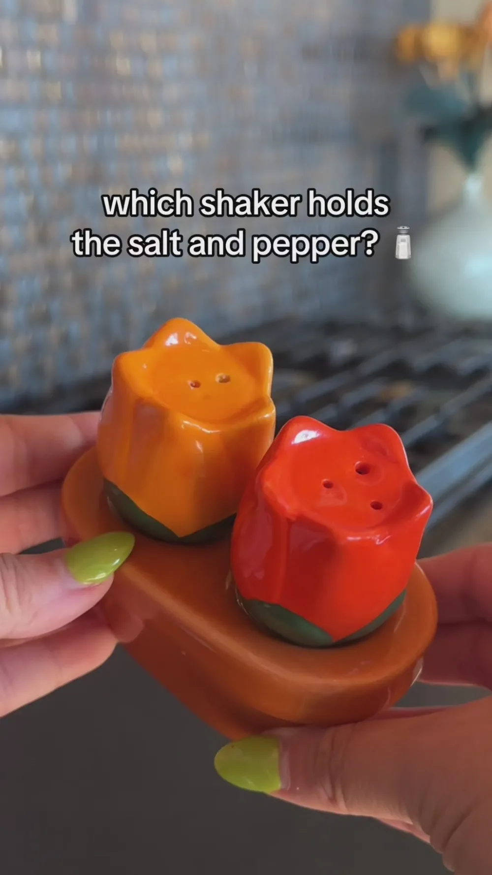 ban.do Tulip Salt and Pepper Shakers^ Kitchen + Bar