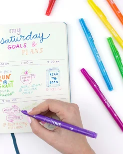 Tombow Twintone Marker Set: Rainbow^ Writing Supplies