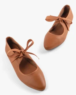 Intentionally Blank Valley Ballet Flats - Caramel^ Shoes
