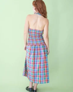Lisa Says Gah Vaughn Dress - Colorburst Plaid^ Dresses + Jumpsuits