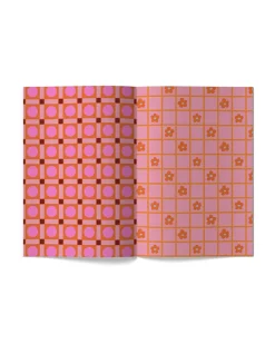 Sadie's Stickers Vibrant Blooms - Scrapbooking Paper Booklet^ Games + Activities
