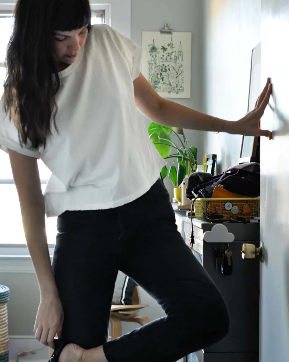 Le Bon Shoppe Vintage Fille Tee - Clean White^ Tees + Sweatshirts
