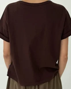 Le Bon Shoppe Vintage Fille Tee - Dark Cacao^ Tees + Sweatshirts