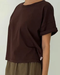 Le Bon Shoppe Vintage Fille Tee - Dark Cacao^ Tees + Sweatshirts