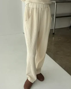 Le Bon Shoppe Waffle Lo Pants - Naturel^ Bottoms