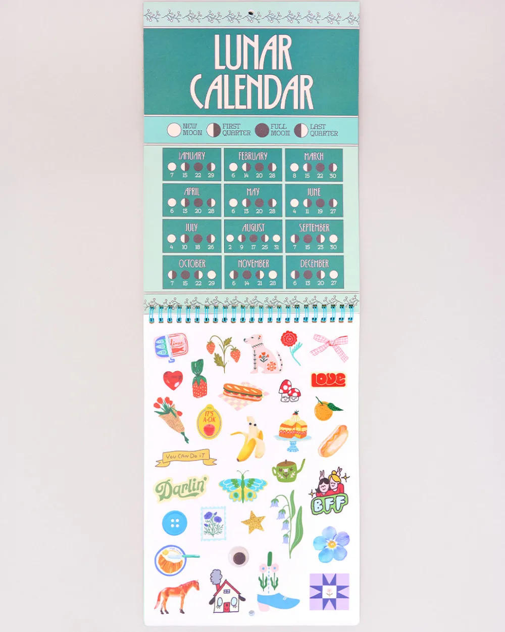 ban.do Wall Calendar - Just Enjoying the View^ Planners + Calendars
