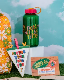 ban.do Water Bottle - Sunshine All the Time^ Kitchen + Bar