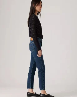 Levi's Wedgie Straight Jeans - Indifferent Indigo^ Bottoms