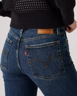 Levi's Wedgie Straight Jeans - Indifferent Indigo^ Bottoms