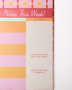 ban.do Week to Week Desk Planner - Take Notes This Week^ Planners + Calendars|Desk Accessories