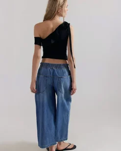 Free People We The Free Easy Peasy Pull-On Jeans - No Problem^ Bottoms