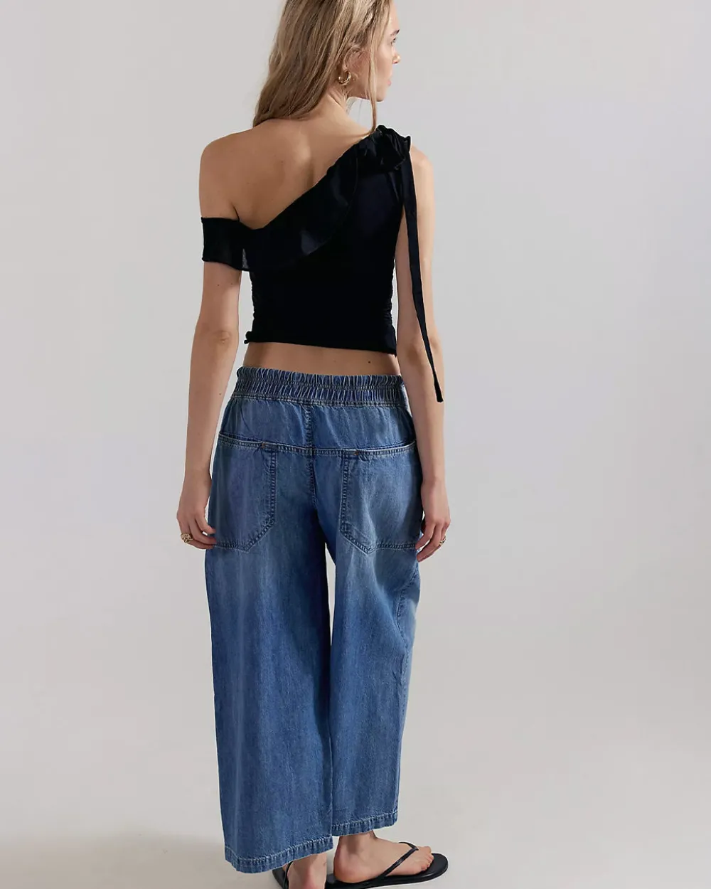 Free People We The Free Easy Peasy Pull-On Jeans - No Problem^ Bottoms