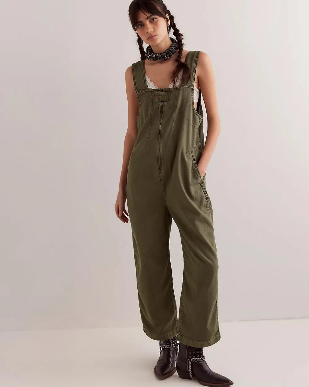Free People We The Free Jude One-Piece - Verdant^ Dresses + Jumpsuits