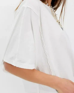 Free People We The Free Next Level Tee - Clean Ivory^ Tees + Sweatshirts