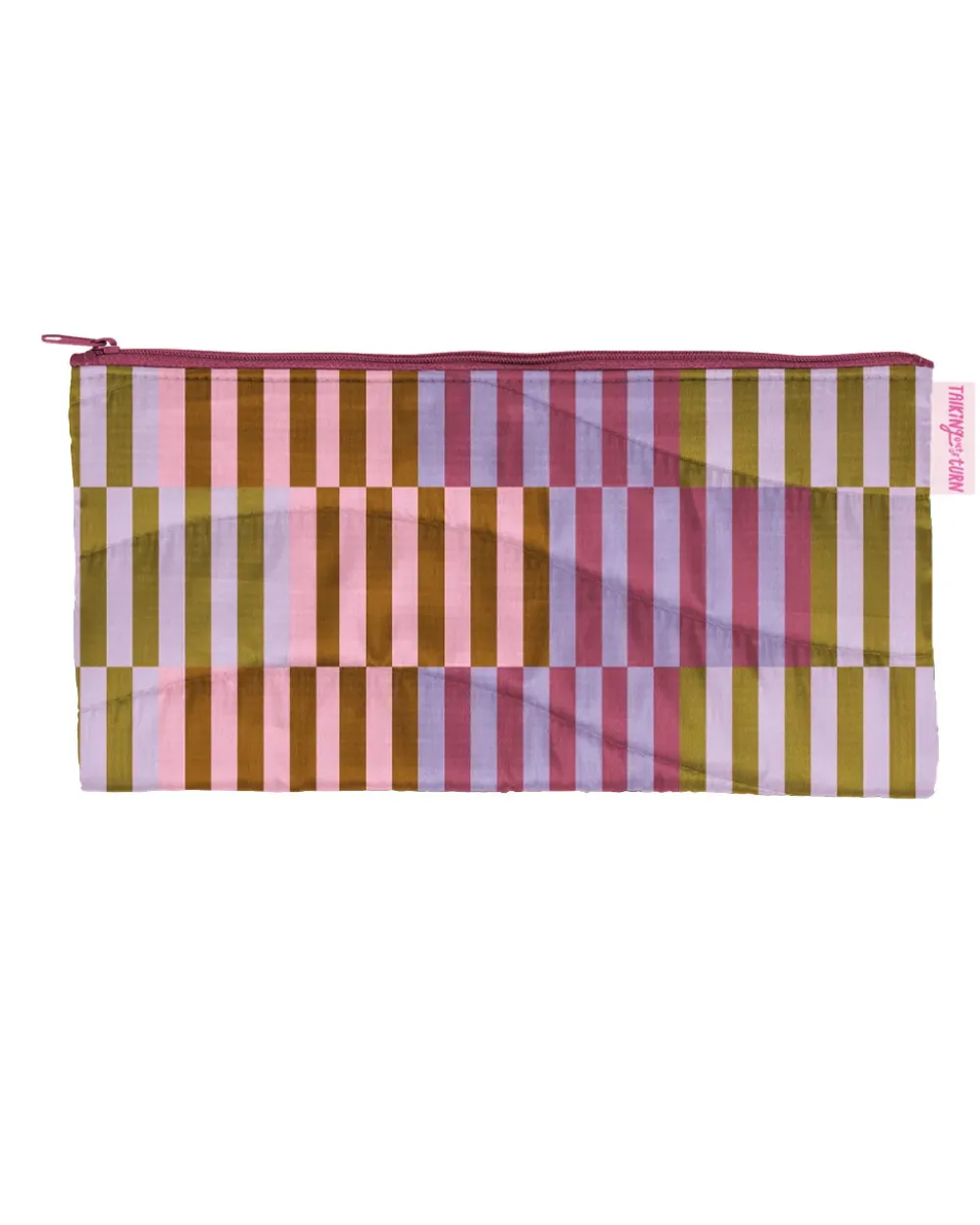 Talking Out of Turn Willow Stripe Puffy All The Things^ Travel Accessories