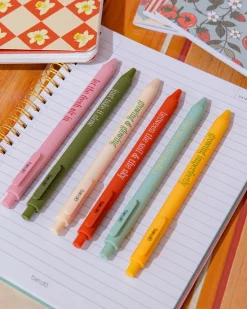 ban.do Write On Gel Pen Set - Garden Sayings^ Writing Supplies