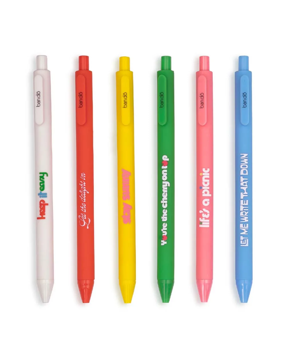 ban.do Write On Gel Pen Set - You're The Cherry On Top^ Writing Supplies