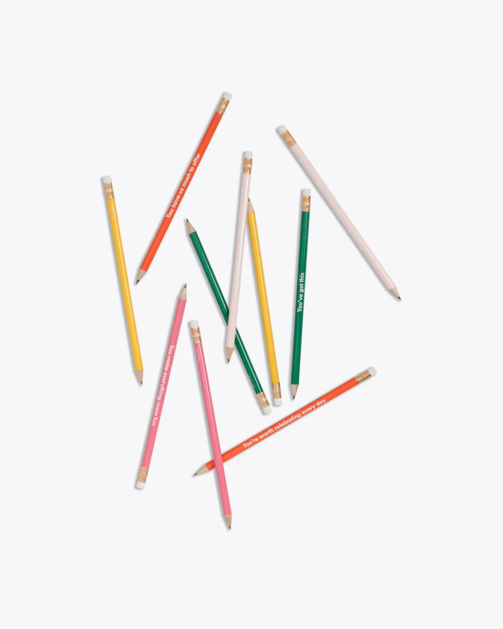ban.do Write On! Pencil Set - Compliments^ Writing Supplies