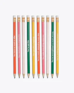 ban.do Write On! Pencil Set - Compliments^ Writing Supplies