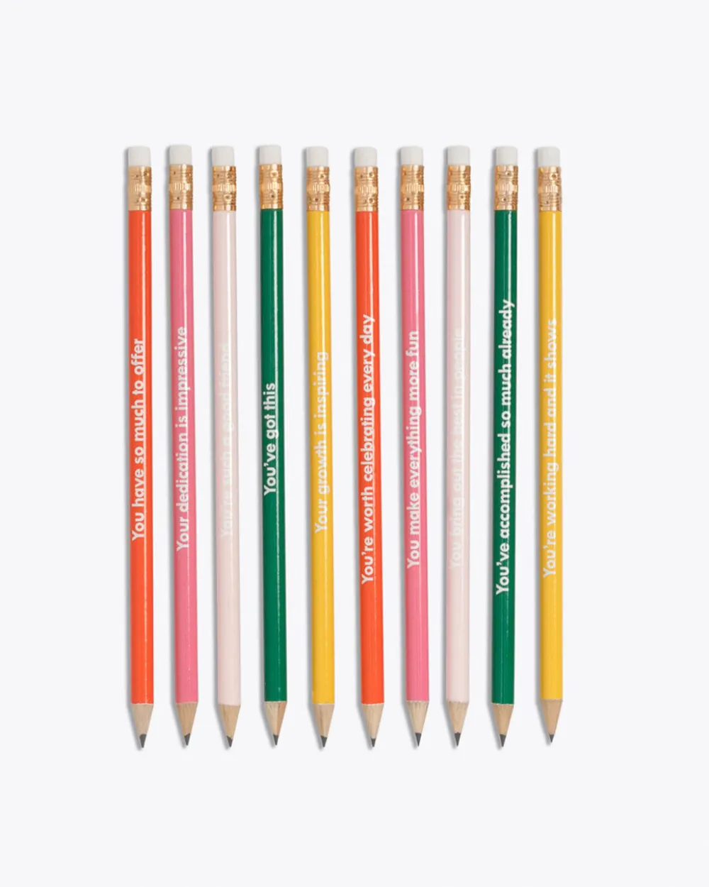 ban.do Write On! Pencil Set - Compliments^ Writing Supplies