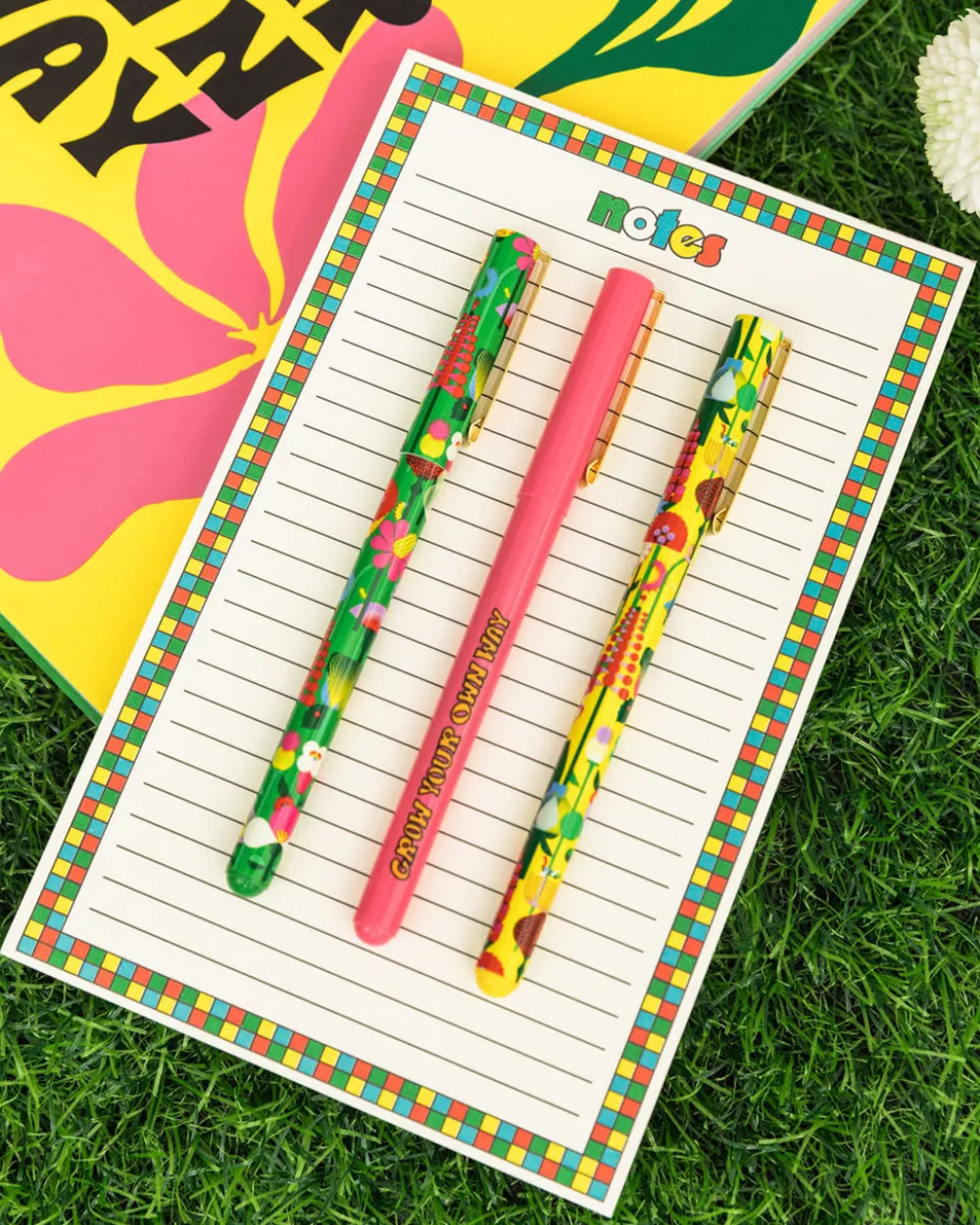 ban.do Write On Pen Set - Geometric Floral^ Writing Supplies