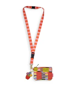 ban.do Zip ID Lanyard - Black Stripe^ Travel Accessories